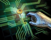 Image of a human hand reaching for a key within a computer generated environment